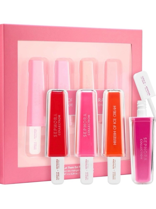 Sephora Other - Pink & Red Lip Gloss Set